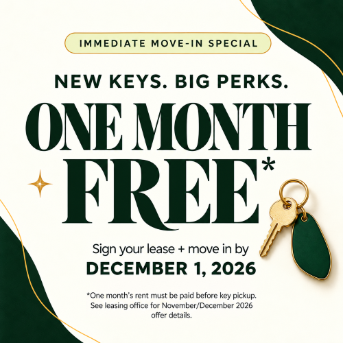 Catalyst Midtown Special IMMEDIATE MOVE-IN SPECIAL NEW KEYS. BIG PERKS. ONE MONTH FREE